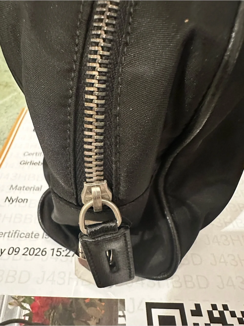 Authentic Prada Black Nylon Shoulder Bag w/ Lock - Iconic Designer Tote - Picture 7 of 15